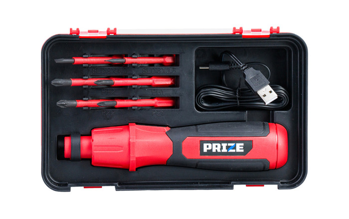 Skrumaskinsett VDE akku 4 V – PRIZE